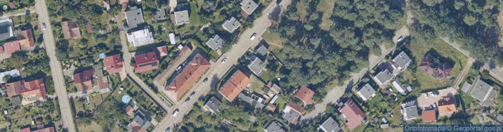 Zdjęcie satelitarne Spar