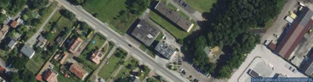 Zdjęcie satelitarne Spar