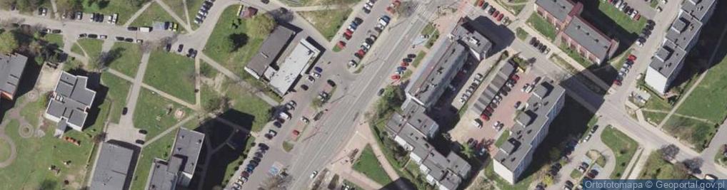 Zdjęcie satelitarne SKOK Piast