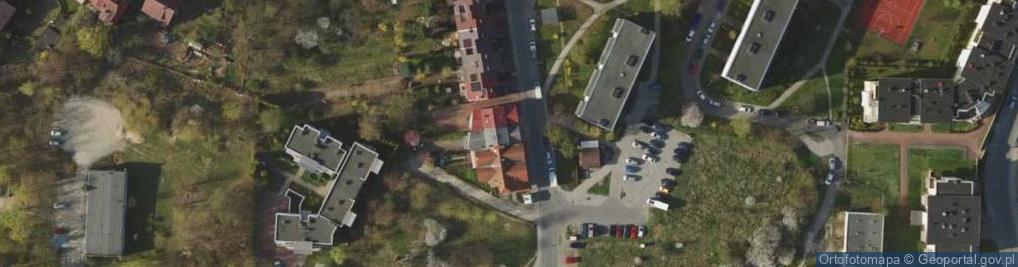 Zdjęcie satelitarne SKOK Rafineria