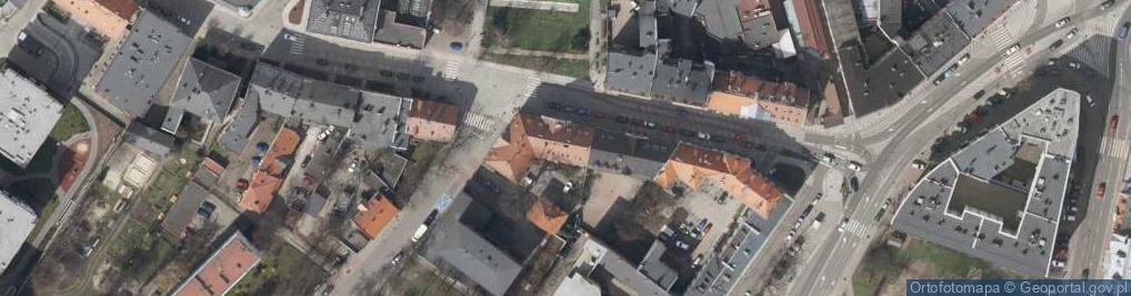 Zdjęcie satelitarne Śląska SKOK Knurów - Oddział Gliwice