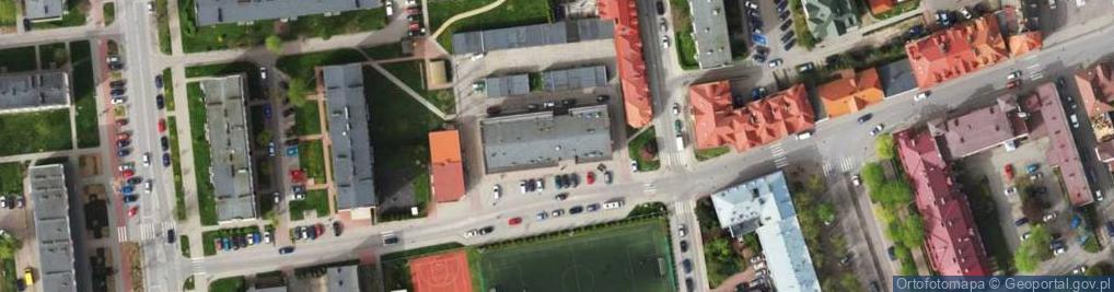 Zdjęcie satelitarne Łęczycanka