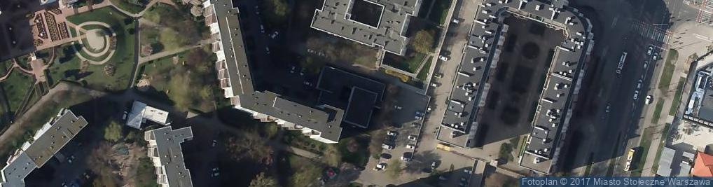 Zdjęcie satelitarne SM Gocław Lotnisko