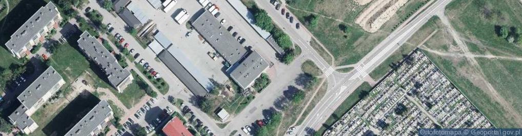 Zdjęcie satelitarne Spółdzielnia Mieszkaniowa w Międzyrzecu Podlaskim