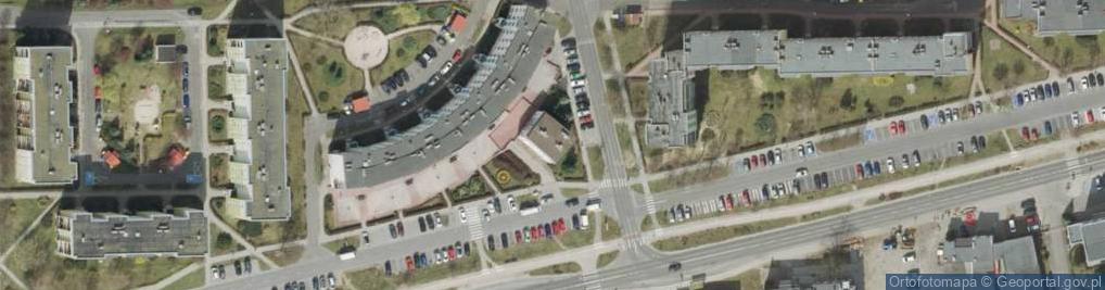 Zdjęcie satelitarne Spółdzielnia Mieszkaniowa Zacisze