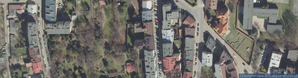 Zdjęcie satelitarne TSM - Tarnowska Spółdzielnia Mieszkaniowa