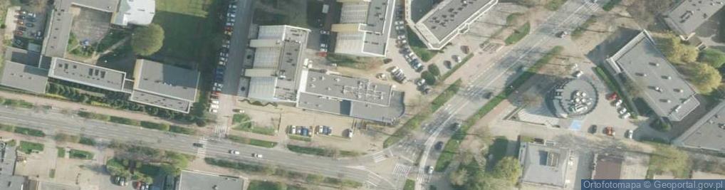 Zdjęcie satelitarne Zarząd Puławskiej Spółdzielni Mieszkaniowej