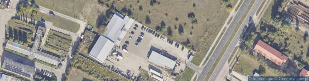 Zdjęcie satelitarne Hurtownia Spożywcza