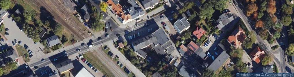 Zdjęcie satelitarne "Nicol" hurtownia warzyw i owoców.Przetwórstwo obieran