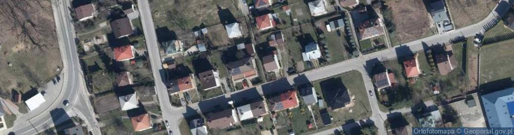 Zdjęcie satelitarne Pulak Tomasz. Firma handlowo - usługowa