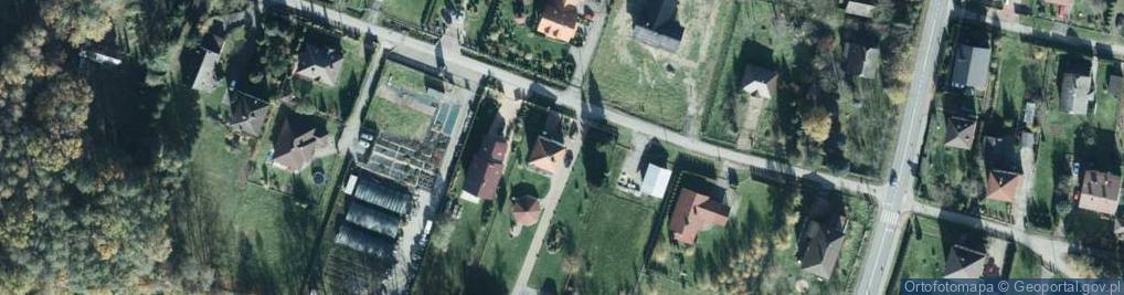 Zdjęcie satelitarne Sprzedaż owoców i warzyw Gacek Adam