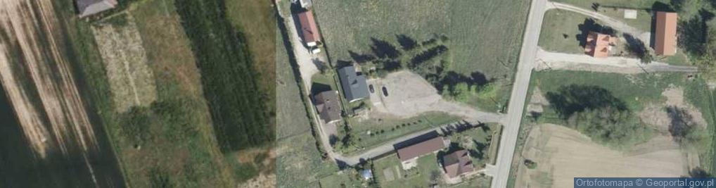 Zdjęcie satelitarne Aleksandra Saniewska Przedsiębiorstwo Handlowo-Usługowe