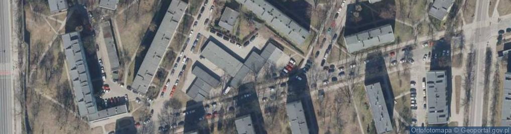 Zdjęcie satelitarne Angela Sklep Art Spoż Przem