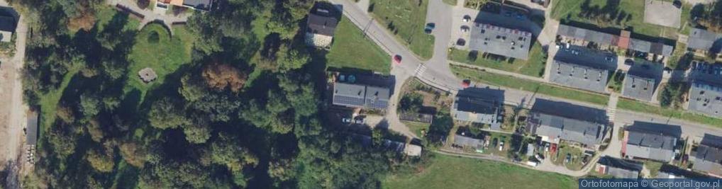 Zdjęcie satelitarne Bar Uniwersalny Sklep Spożywczo Przemysłowy