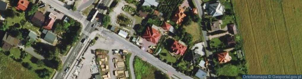 Zdjęcie satelitarne Delikatesy u Małgosi