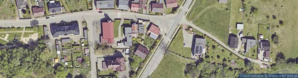 Zdjęcie satelitarne Dudek Sklep Spożywczy Aleksandra Kobus Grzegorz Kobus