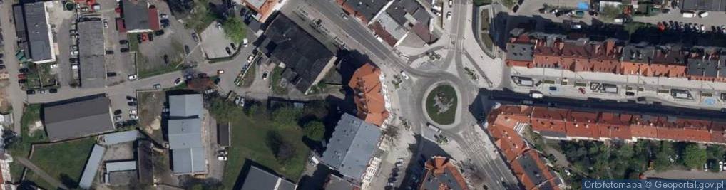 Zdjęcie satelitarne Firma Handlowo Usługowa Sklep Pewex Zgorzelec