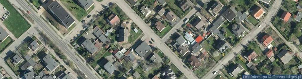 Zdjęcie satelitarne GS Koronowo