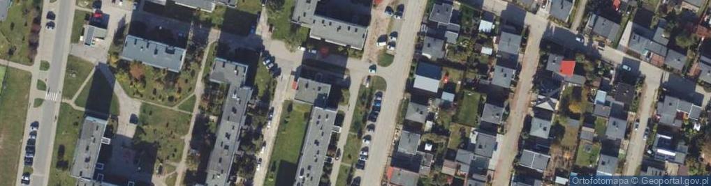 Zdjęcie satelitarne GS Koronowo