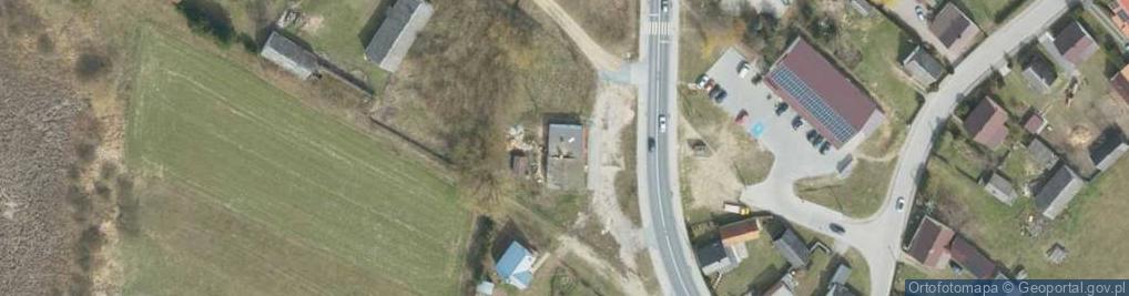 Zdjęcie satelitarne GS Samopomoc Chłopska