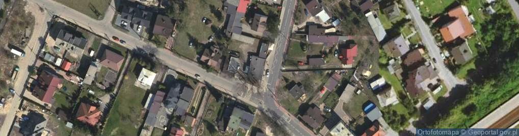 Zdjęcie satelitarne GS Wołomin