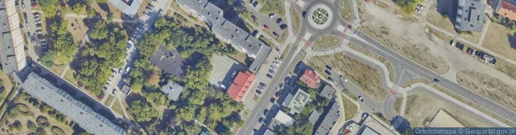 Zdjęcie satelitarne Gzella Net Sp. z o.o.