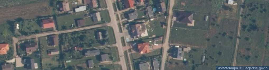 Zdjęcie satelitarne Jerzy Tuchliński Sklep Ogólnospożywczy