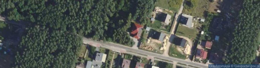 Zdjęcie satelitarne Justyna Szymczak Sklep Spożywczo - Przemysłowy