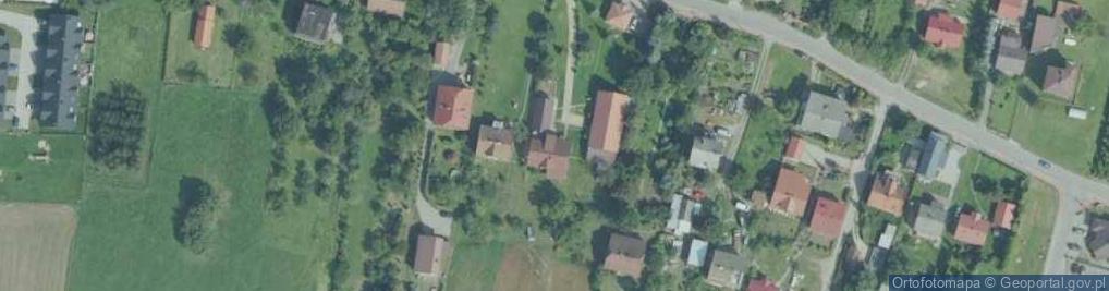 Zdjęcie satelitarne Justyna Waś Sklep Spożywczo Przemysłowy