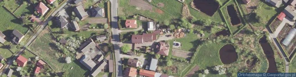 Zdjęcie satelitarne Krzysztof Matyka Firma Handlowo-Usługowa Sklep Wielobranżowy Dudek