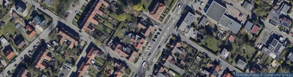 Zdjęcie satelitarne Kuczma Joanna Sklep Ogólnospożywczy Elżbieta Krysik Joanna Kuczma