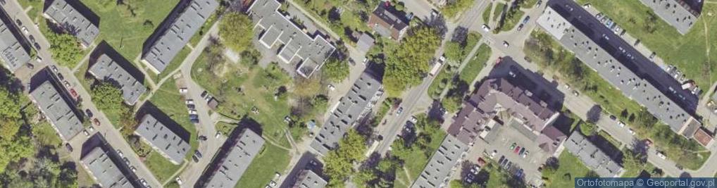 Zdjęcie satelitarne Majewscy Helena i Paweł Sklep Spożywczy