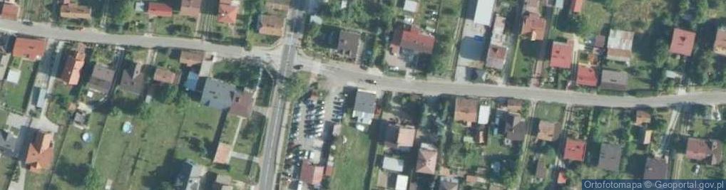 Zdjęcie satelitarne Mini Market Pod Dębem