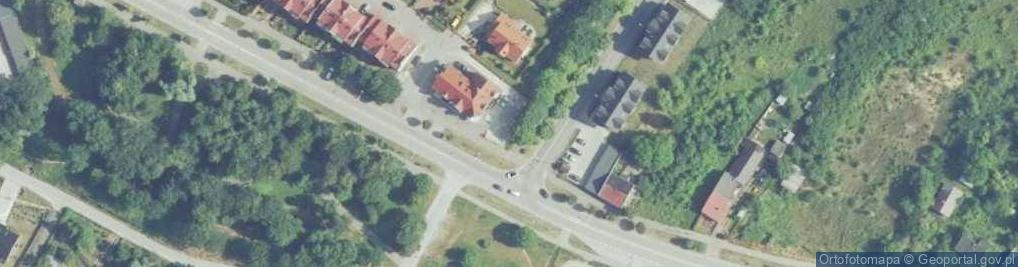 Zdjęcie satelitarne Poziomka