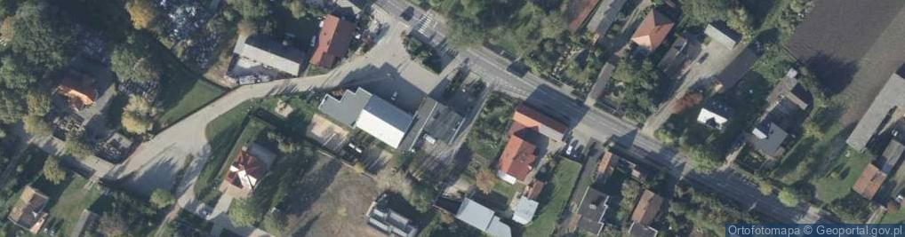 Zdjęcie satelitarne Przedsiębiorstwo Handlowo Usługowe Sklep Spożywczo Przemysłowy Kaczkowo
