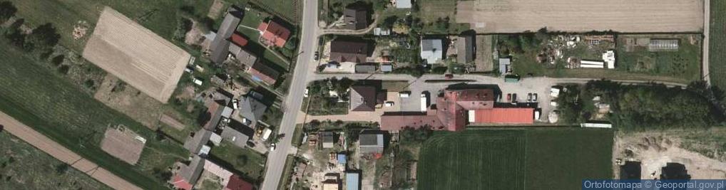 Zdjęcie satelitarne Przedsiębiorstwo Produkcyjno-Handlowo-Usługowe Sezam Piekarnia, Sklepy, Zajazd Zofia Bełzak