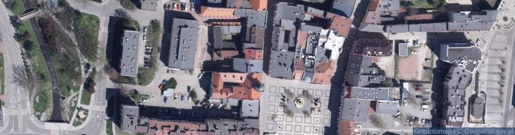 Zdjęcie satelitarne przy Ratuszu Sklep Spożywczy