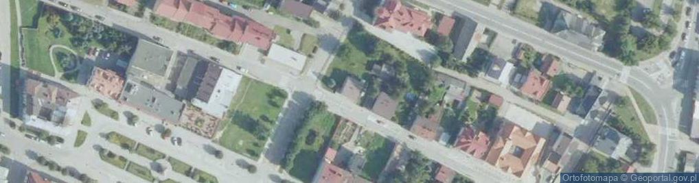 Zdjęcie satelitarne Sklep Hurtowy Siódemka Nina Gajewska-Wisowska