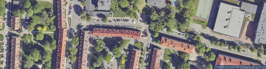 Zdjęcie satelitarne Sklep Nabiałowo Spożywczy Zofia Sikora Stefania Jakubowska