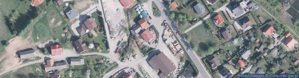 Zdjęcie satelitarne Sklep Ogólnospożywczy Cieślar Anna Cieślar Krzysztof