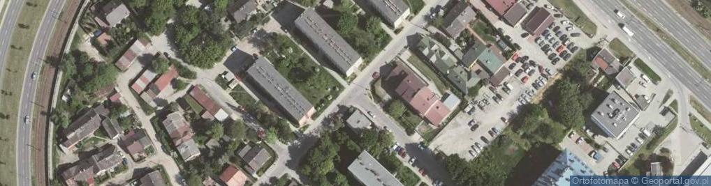 Zdjęcie satelitarne Sklep Ogólnospożywczy Czerwone Jabłuszko