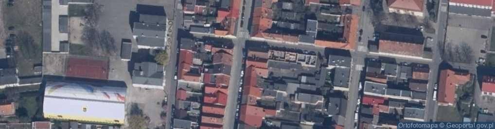 Zdjęcie satelitarne Sklep Ogólnospożywczy Maja Rawicz