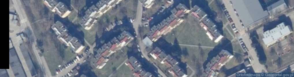 Zdjęcie satelitarne Sklep Ogólnospożywczy Popiołek Andrzej