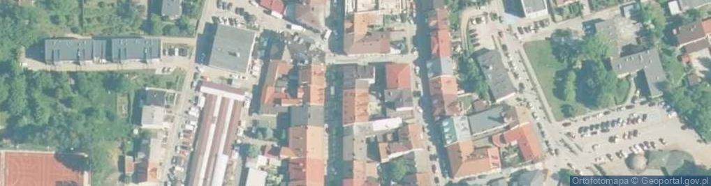 Zdjęcie satelitarne Sklep Ogólnospożywczy Serafin Jolanta Trzupek Helena