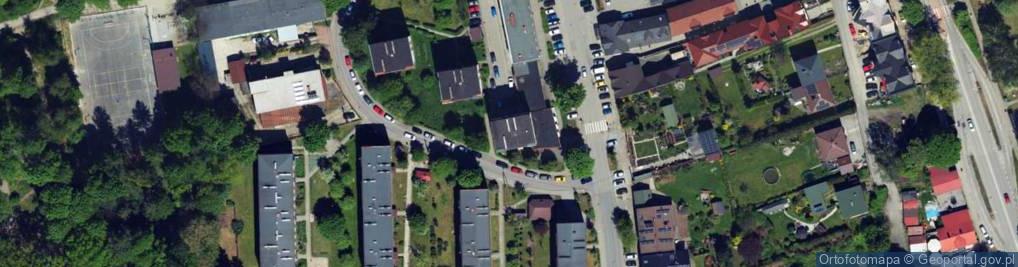 Zdjęcie satelitarne Sklep Ogólnospożywczy Smołucha Sylwester Haczek Henryk