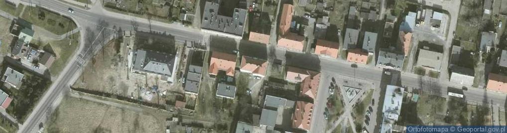Zdjęcie satelitarne Sklep Ogólnospożywczy U Dziewczyn Beata Leśko