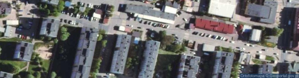 Zdjęcie satelitarne Sklep przemysłowy W. Żychowska