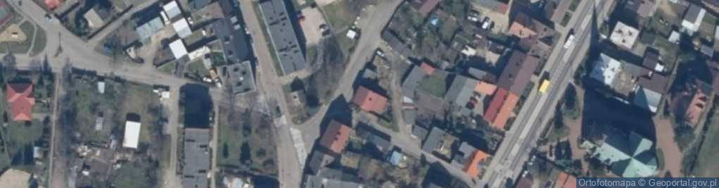 Zdjęcie satelitarne Sklep Rybno Spożywczy Hurt Detal Handel Obwoźny