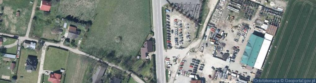 Zdjęcie satelitarne Sklep Spoż.- Przem.Urszula Szkaradek , Wspólnik Spółki Cywilnej Sigma-Trans