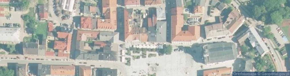 Zdjęcie satelitarne Sklep Spoż Przemysłowy Łakoć Boczoń Halina Walczak Danuta